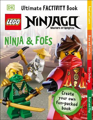 LEGO NINJAGO Ninja & Foes Ultimate Factivity Book - Grange, Emma, and Peet, Rosie