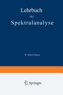 Lehrbuch Der Spektralanalyse