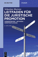 Leitfaden fr die juristische Promotion