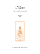 L'Ellisse, 13/1 - 2018. Studi Storici Di Letteratura Italiana: Benedetto Varchi Traduttore