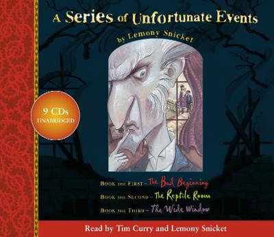 Lemony Snicket Gift Pack: 1-3 - Snicket, Lemony, and Curry, Tim (Read by)