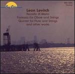 Leon Levitch - Alexander Treger (violin); Greg Donovetsky (oboe); Irma Vallecillo (piano); Janice Foy (cello); Jeffrey Solow (cello);...