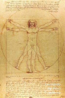 Leonardo Da Vinci Cuaderno: Hombre de Vitruvio - Ideal Para La Escuela, El Estudio, Recetas O Contraseas - Perfecto Para Tomar Notas - Diario Elegante - Lode, Parode