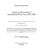 Lessons and Legacies of International Polar Year 2007-2008