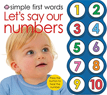 Let's Say Our Numbers: Simple First Words - Priddy, Roger