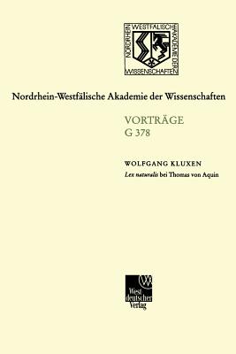 Lex Naturalis Bei Thomas Von Aquin - Kluxen, Wolfgang