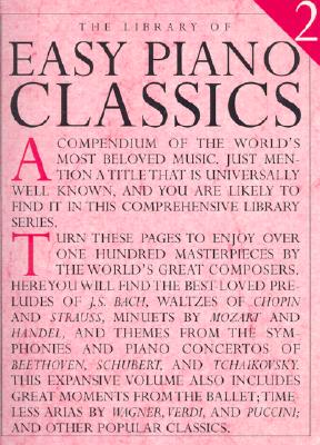 Library Of Easy Piano Classics 2 - Amsco Publications