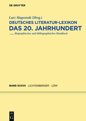 Lichtenberger - Lw - Kosch, Wilhelm, and Hagestedt, Lutz (Editor)