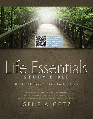 Life Essentials Study Bible, Brown LeatherTouch Indexed: Biblical Principles to Live By - Getz, Gene A., Dr. (Contributions by), and Holman Bible Staff, Holman Bible Staff (Editor)