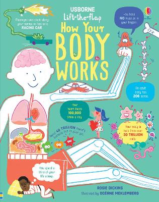 Lift the Flap How Your Body Works - Dickins, Rosie, and Meklemberg, Oceane (Illustrator)