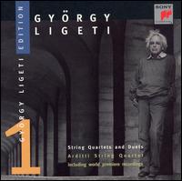 Ligeti: String Quartets and Duets - Arditti Quartet; David Alberman (violin); Garth Knox (viola); Irvine Arditti (violin); Rohan de Saram (cello)