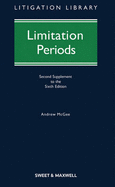 Limitation Periods - McGee, Professor Andrew