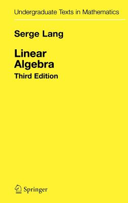 Linear Algebra - Lang, Serge