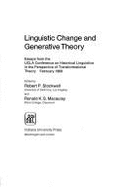 Linguistic Change and Generative Theory: Essays