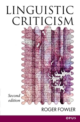 Linguistic Criticism - Fowler, Roger