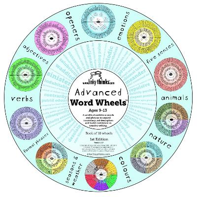 LinkyThinks Advanced Word Wheel Book (9-13 years) - Rosenberg, Alexander