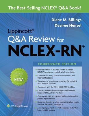Lippincott Q&A Review for Nclex-RN - Billings, Diane, and Hensel, Desiree