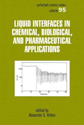 Liquid Interfaces in Chemical, Biological and Pharmaceutical Applications - Volkov, Alexander G