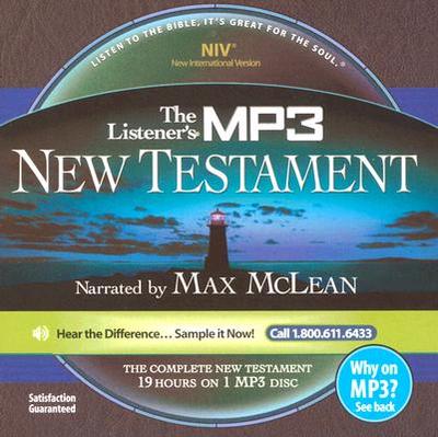 Listener's New Testament-NIV - McLean, Max E (Read by)