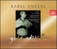 Liszt: Les Prludes; Lubor Brta: Viola Concerto; Shostakovich: Cello Concerto No. 1 - Jaroslav Karlovsk (viola); Milos Sadlo (cello); Czech Philharmonic; Karel Ancerl (conductor)