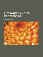 Literature and Its Professors