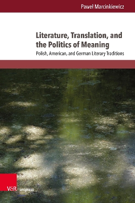 Literature, Translation, and the Politics of Meaning: Polish, American, and German Literary Traditions - Marcinkiewicz, Pawel