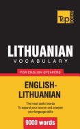 Lithuanian Vocabulary for English Speakers - 9000 Words