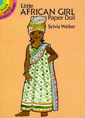 Little African Girl Paper Doll - Tierney, Tom, and Walker, Sylvia