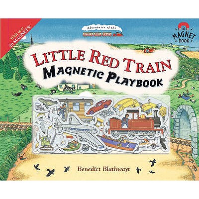 Little Red Train Magnetic Playbook - Blathwayt, Benedict