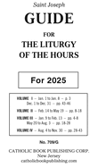 Liturgy of the Hours Guide for 2025 (Large Type)