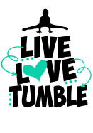 Live Love Tumble: Cute Gymnastics Activity Book & Gratitude Diary Perfect Gift for Any Gymnast!