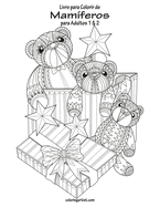 Livro para Colorir de Mam?feros para Adultos 1 & 2