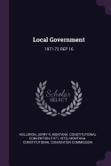 Local Government: 1971-72 Rep 16