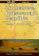 Lonely Planet Zimbabwe, Botswana & Namibia Travel Atlas