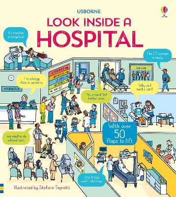 Look Inside a Hospital - Fritz, Zoe, and Daynes, Katie, and Tognetti, Stefano (Illustrator)