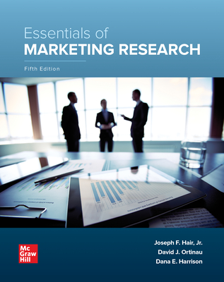 Loose Leaf for Essentials of Marketing Research - Hair, Joseph F, and Ortinau, David J, and Harrison, Dana E