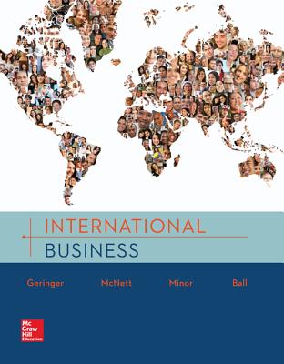 Loose-Leaf for International Business - Geringer, Michael, Professor, and Minor, Michael, and McNett, Jeanne