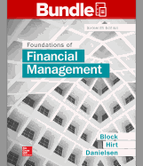 Loose Leaf Foundations of Financial Management with Connect Access Card