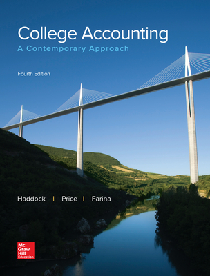 Looseleaf for College Accounting: A Contemporary Approach - Farina, Michael, and Haddock, M David, and Price, John