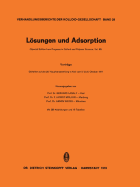 Losungen Und Adsorption