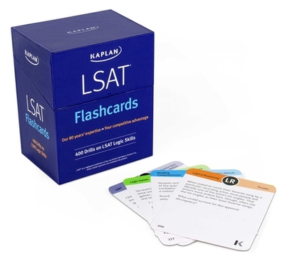 LSAT Prep Flashcards: 400 Drills on LSAT Logic Skills - Kaplan Test Prep