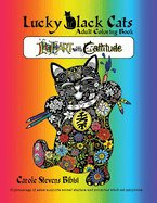 Lucky Black Cats Adult Coloring Book