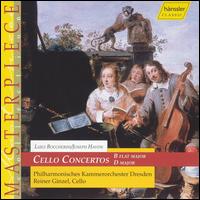 Luigi Boccherini, Joseph Haydn: Cello Concertos - Reiner Ginzel (cello); Dresden Philharmonic Chamber Orchestra
