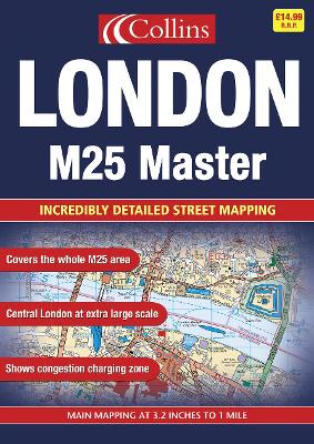 M25 London Master Street Atlas - 