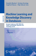 Machine Learning and Knowledge Discovery in Databases: European Conference, ECML PKDD 2013, Prague, Czech Republic, September 23-27, 2013, Proceedings, Part III