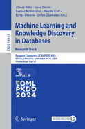 Machine Learning and Knowledge Discovery in Databases. Research Track: European Conference, ECML PKDD 2024, Vilnius, Lithuania, September 9-13, 2024, Proceedings, Part III