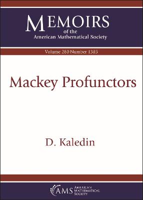 Mackey Profunctors - Kaledin, D.