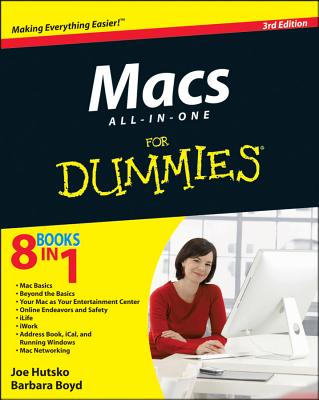 Macs All-in-One For Dummies - Hutsko, Joe, and Boyd, Barbara