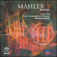 Mahler 3; Bach Suite - Annelie de Man (harpsichord); Fritz Damrow (posthorn); Ivan Meylemans (trombone); Paul Verhey (flute);...