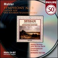 Mahler: Symphony No. 9/ Wunderhorn-Lieder - Jessye Norman (soprano); John Shirley-Quirk (bass); Royal Concertgebouw Orchestra; Bernard Haitink (conductor)